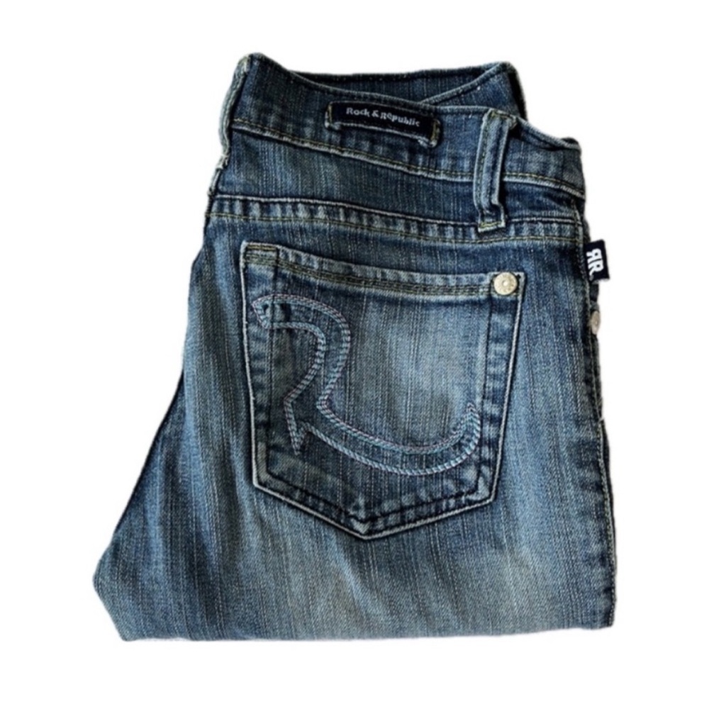 Vintage Rock & Republic Classic Blue Jeans